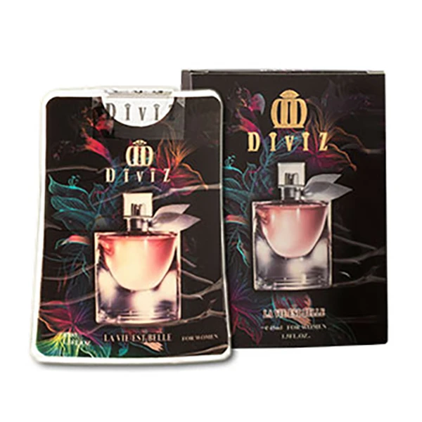 عطر جیبی زنانه دیوایز مدل لاوی استبل حجم 45 میلی لیتر