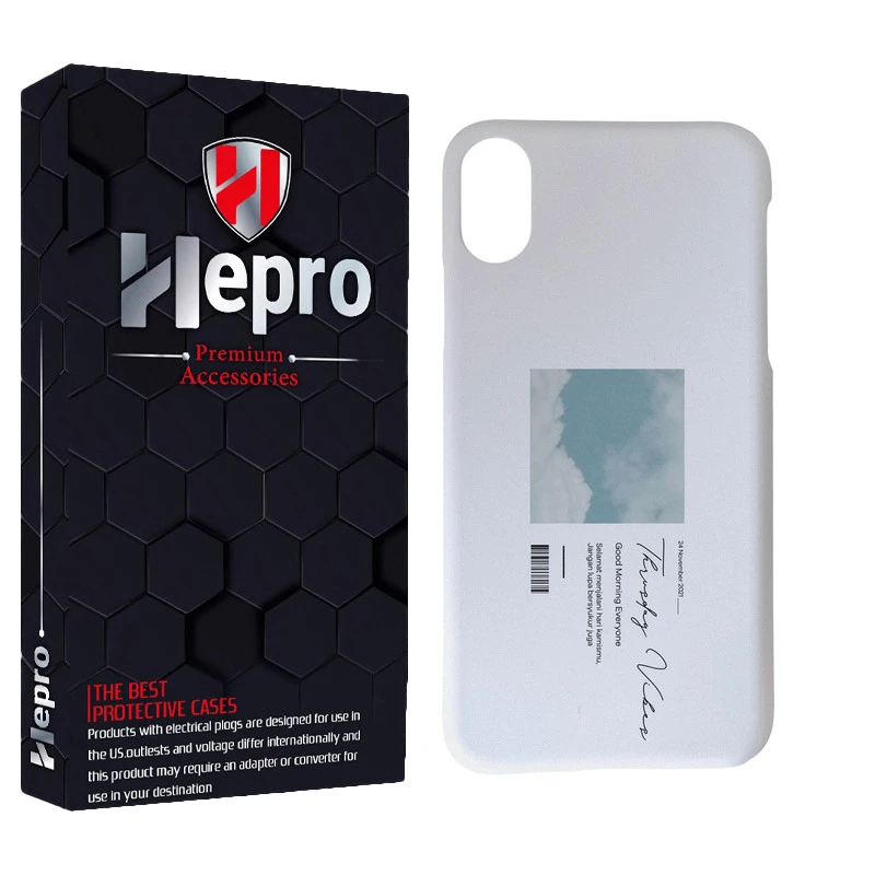 کاور هپرو مدل MC مناسب برای گوشی موبایل اپل IPHONE X / XS