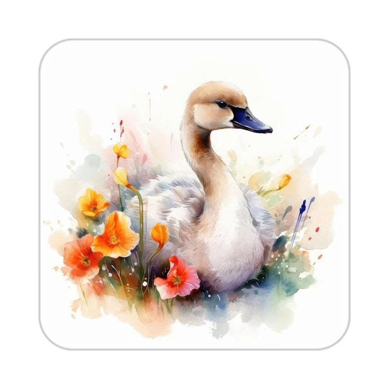 زیر لیوانی کاکتی طرح گل مدل mp16646