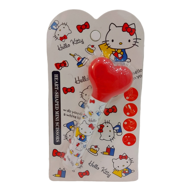 قیچی مدل غلاف دار طرح کیتی