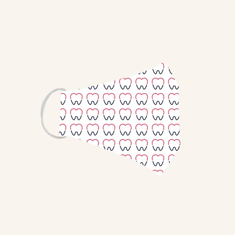 ماسک تزیینی مدل دندان پزشکی