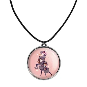 گردنبند خندالو مدل جانسون و اکو و سوسی و دیانا انیمه جادوگران کوچک Little Witch Academia کد 2293522930