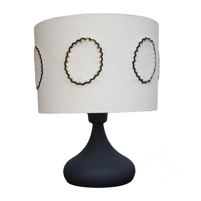 آباژور رومیزی مدل خمره ای کلاسیک کد ۰۵۲