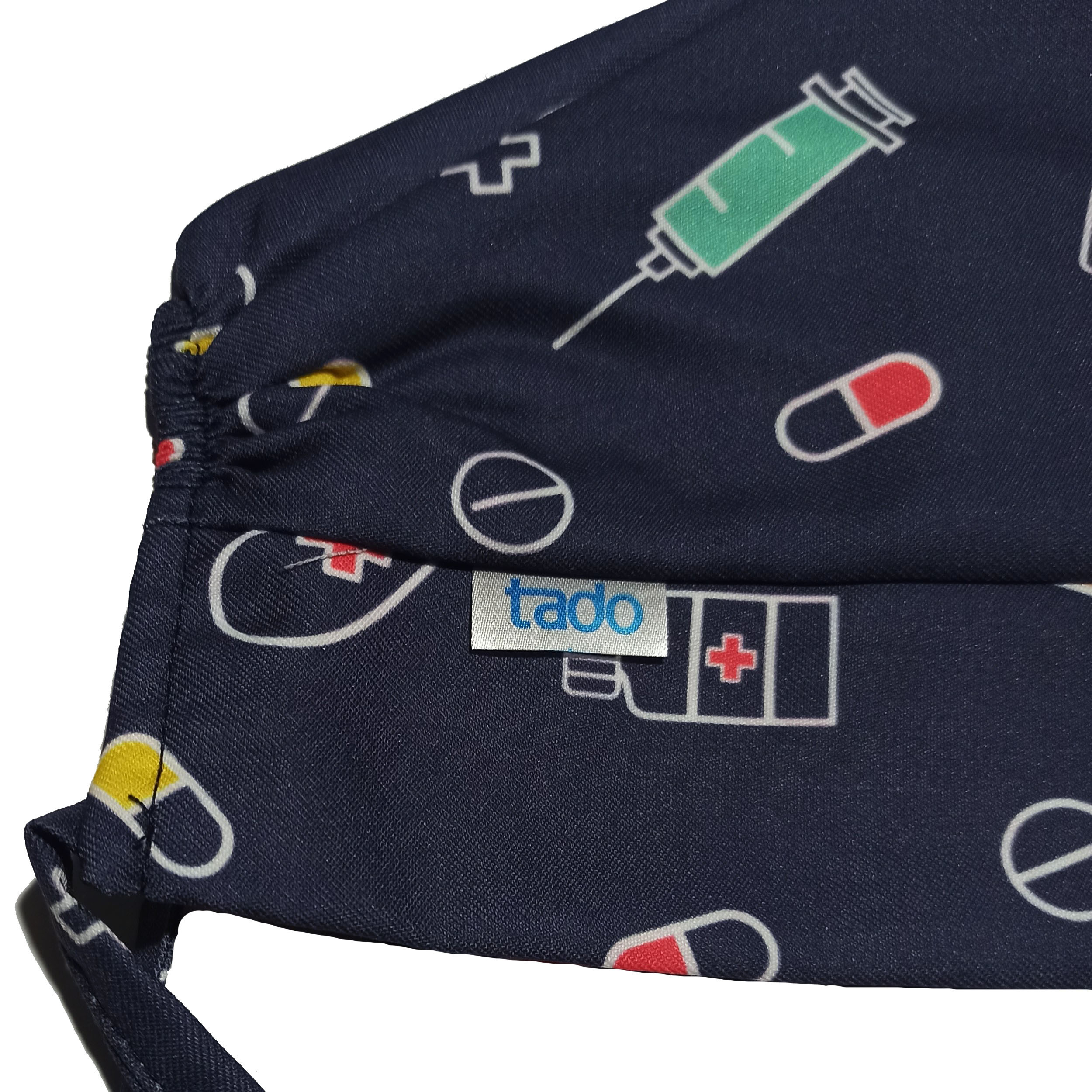 ست کلاه و روپوش پزشکی زنانه تادو مدل RO1915 ست کلاه و روپوش پزشکی زنانه تادو مدل RO1915