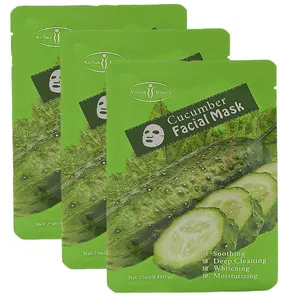 ماسک صورت ایچون بیوتی مدل خیار حجم 25 میلی لیتر مجموعه 3 عددی