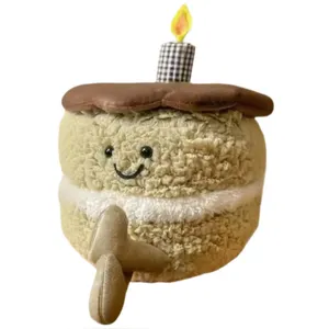 عروسک مدل کاپ کیک خندان ارتفاع ۲۵ سانتی متر