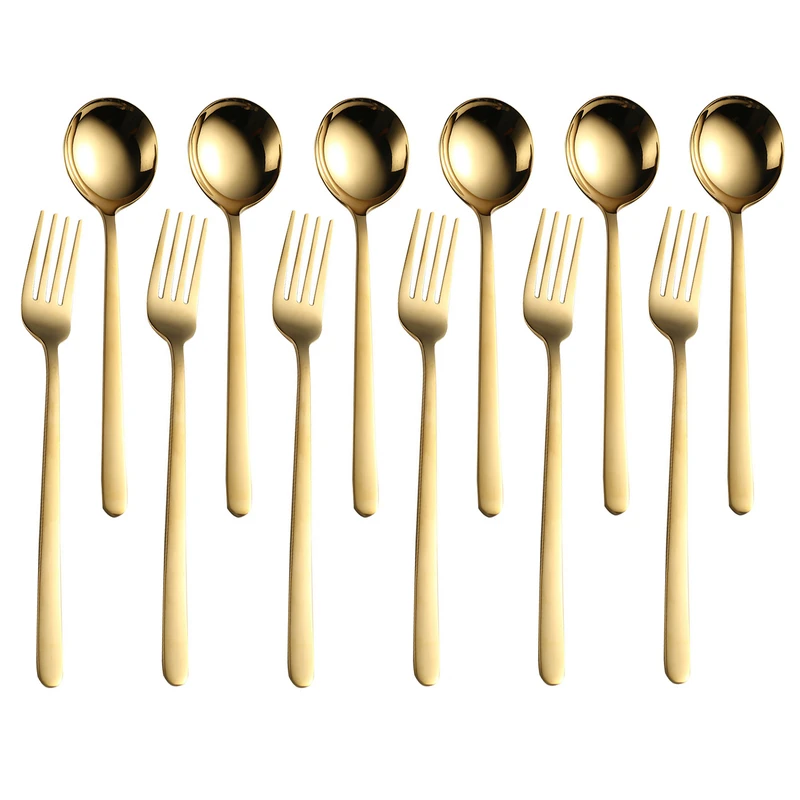 ست قاشق و چنگال کد 503 بسته 12 عددی