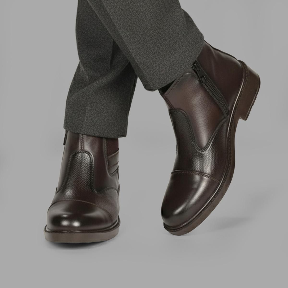 نیم بوت مردانه کفش سعیدی مدل 520GH -  - 1