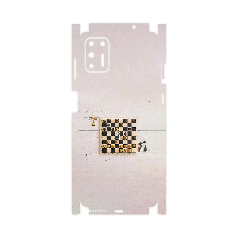 برچسب پوششی ماهوت مدل Chess-FullSkin مناسب برای گوشی موبایل موتورولا Moto G9 Plus
