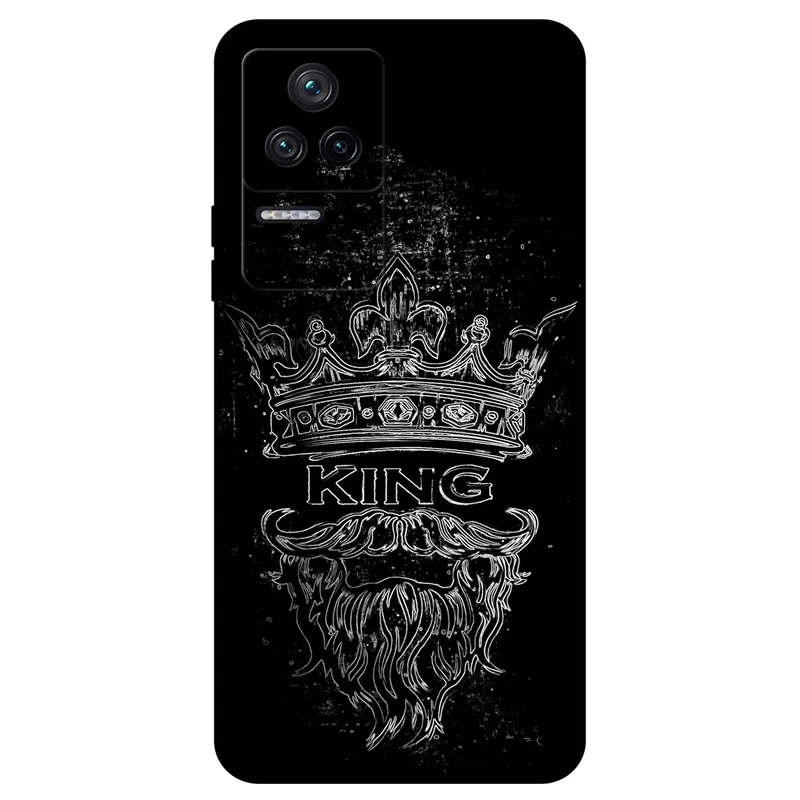 کاور مگافون طرح پادشاه مدل 1896 مناسب برای گوشی موبایل شیائومی Poco F4 5G / Redmi K40S 