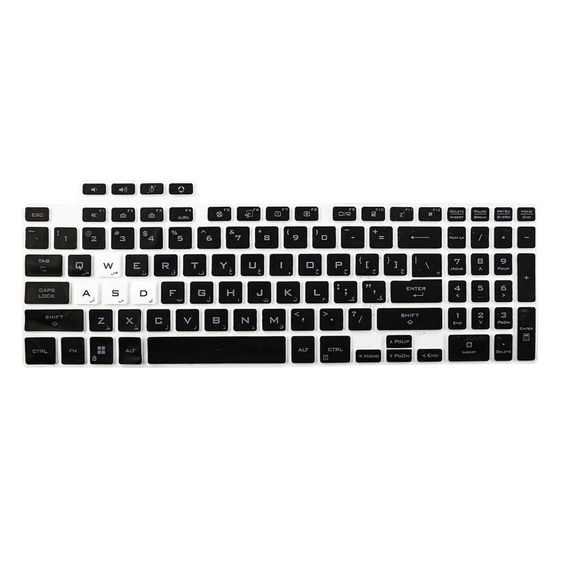 کاور کیبورد مدل Crystal Guard MB مناسب برای لپ تاپ  ایسوس TUF FX 607