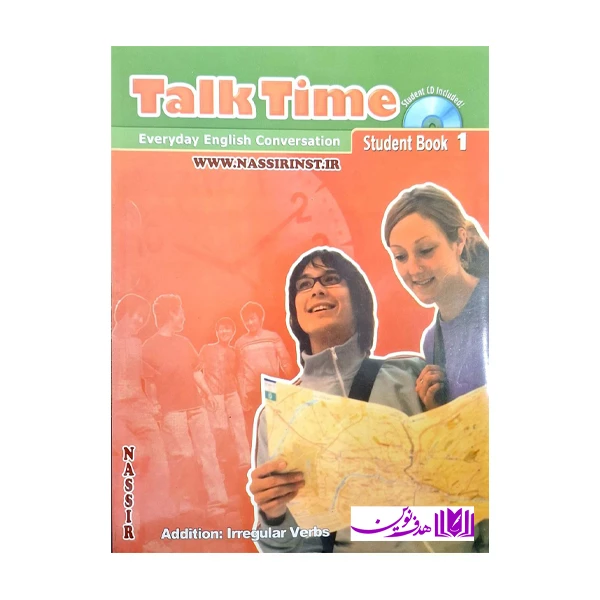 کتاب talk time 1 student book اثر جمعی از نویسندگان انتشارات هدف نوین
