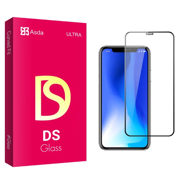 محافظ صفحه نمایش آسدا مدل DS glass مناسب برای گوشی موبایل اپل Iphone XS MAX
