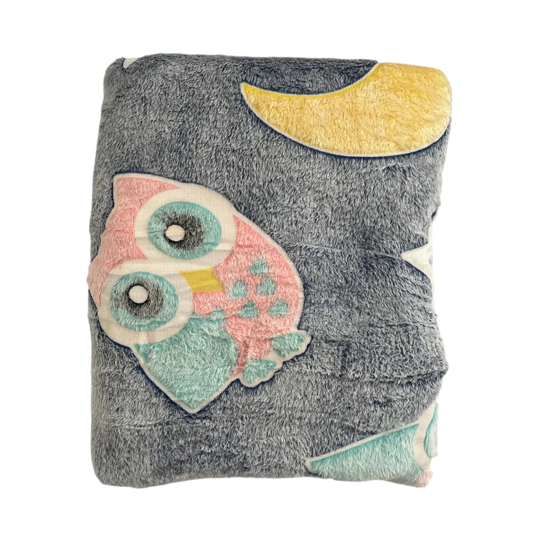 پتو مسافرتی مدل شبنما جغد سایز 240*200 سانتی متر