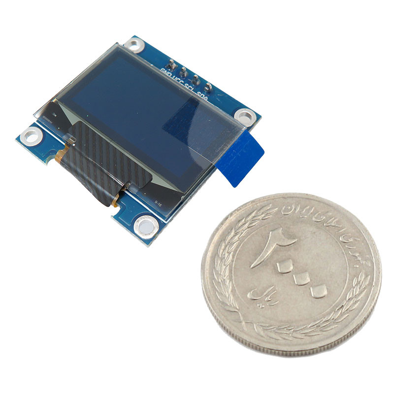 ماژول نمایشگر OLED مدل SSD1306 ماژول نمایشگر OLED مدل SSD1306