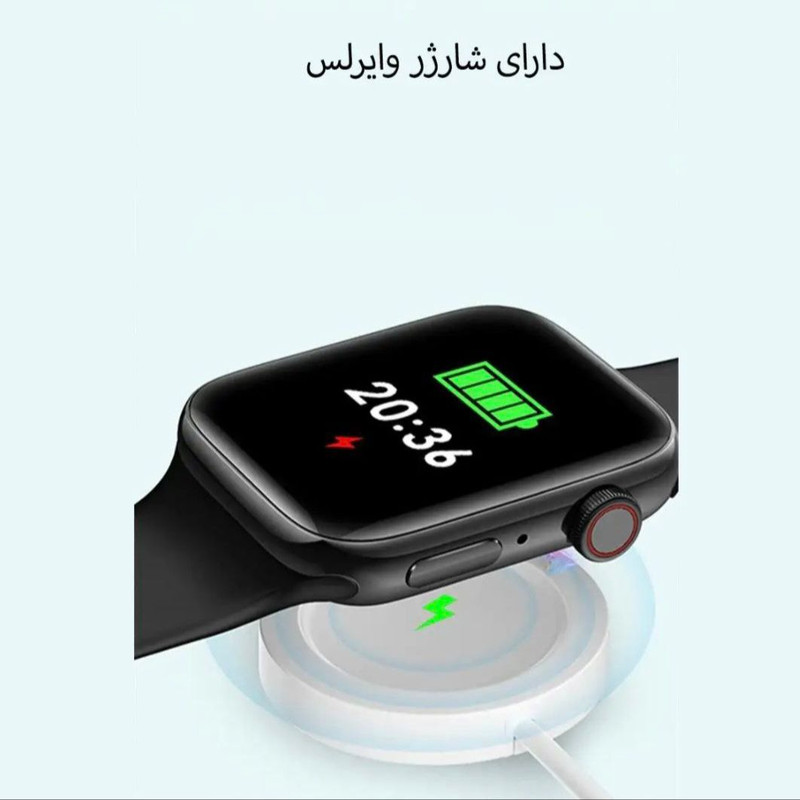 ساعت هوشمند ۴۶ میلیمتری وی ۱۰ مدل Promax با بند سیلیکونی