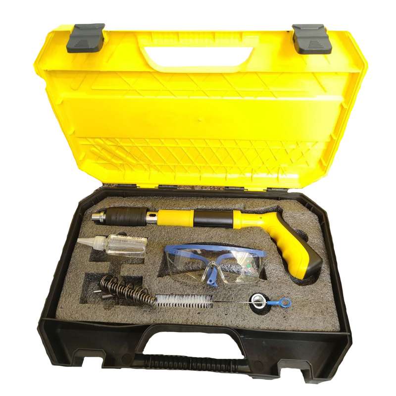 تفنگ میخ کوب کربن مدل 1402 مجموعه 9 عددی تفنگ میخ کوب کربن مدل 1402 مجموعه 9 عددی