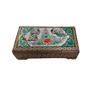 جعبه جواهرات خاتم کاری کد 121