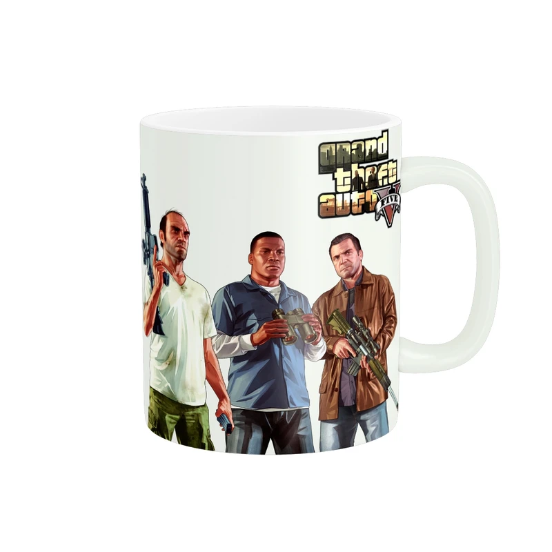 ماگ مدل فانتزی بازی GTA کد 214