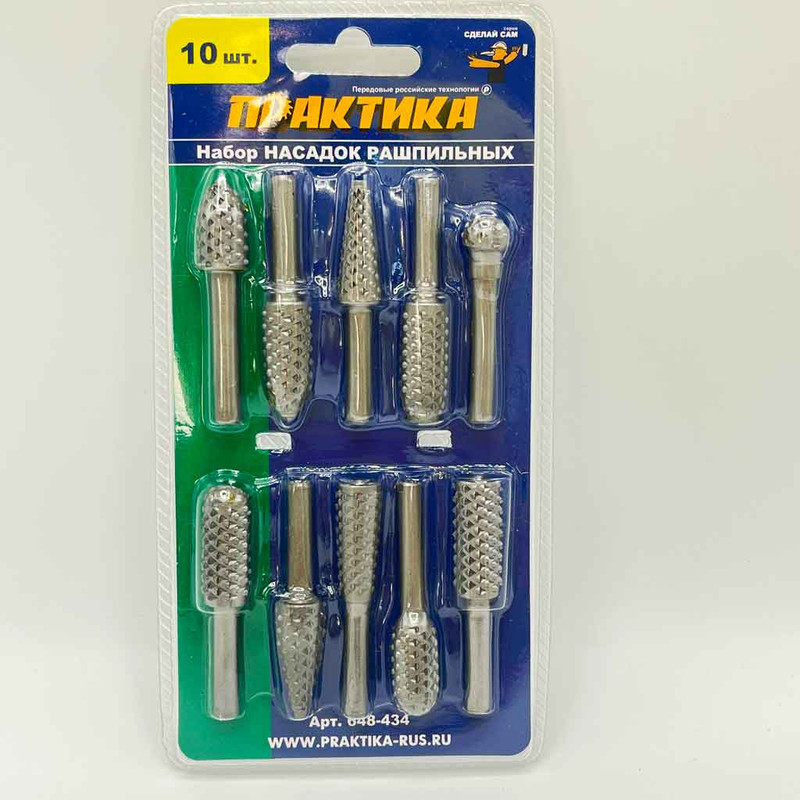 چوب ساب سر دریلی طرح روس مدل jt-10 مجموعه 10 عددی