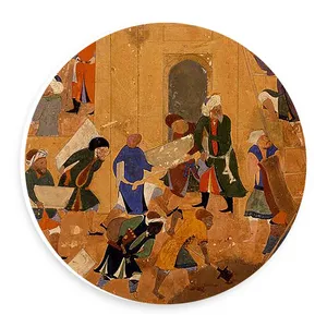 دیوارکوب طرح مینیاتور ایرانی مدل wtb145