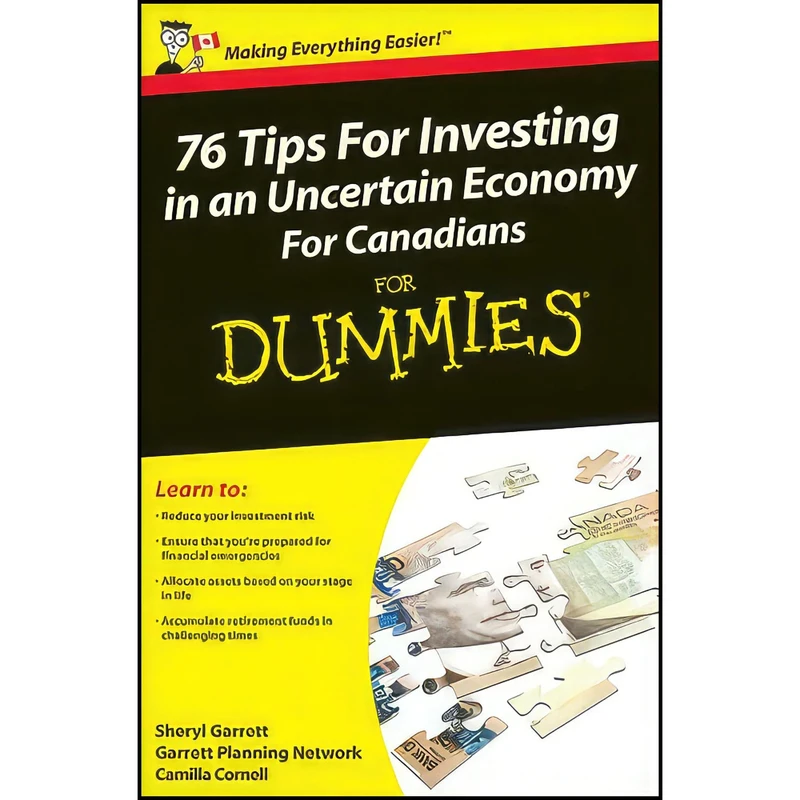 کتاب 76 Tips for Investing in an Uncertain Economy for Canadians for Dummies اثر Sheryl Garrett انتشارات For Dummies