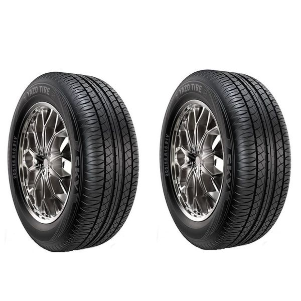 لاستیک خودرو یزد تایر مدل SKY سایز 215/55R17 - دو حلقه