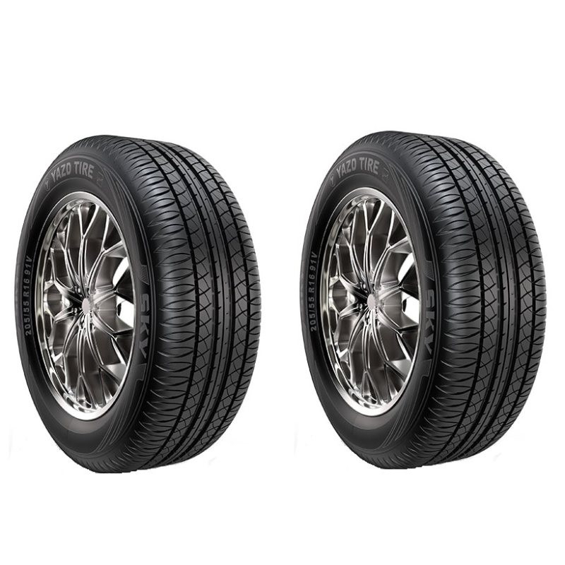 لاستیک خودرو یزد تایر مدل SKY سایز 215/60R16 - دو حلقه