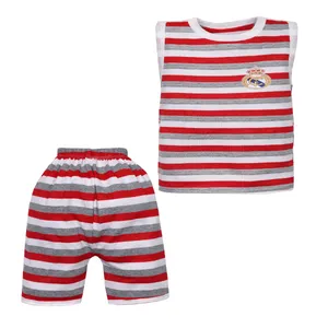 ست تاپ و شلوارک پسرانه مدل 140