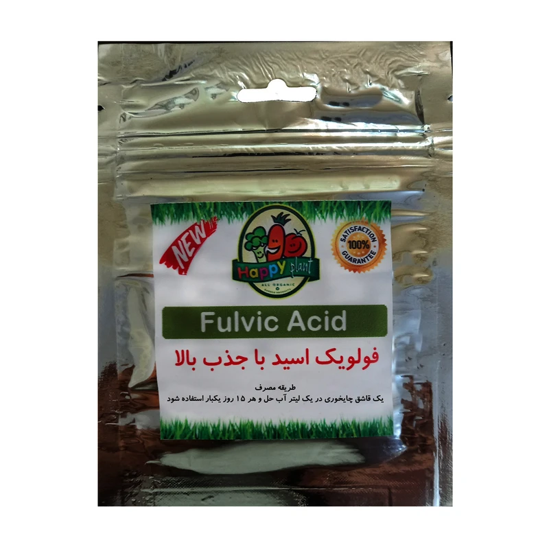 کود فولویک اسید هپی پلنت مدل B وزن 100 گرم