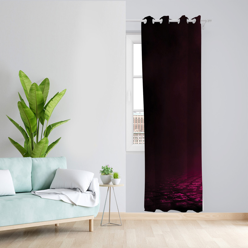 پرده طرح ساده مدل مخمل پانچی کد 2311 z سایز 140x200 سانتی متر