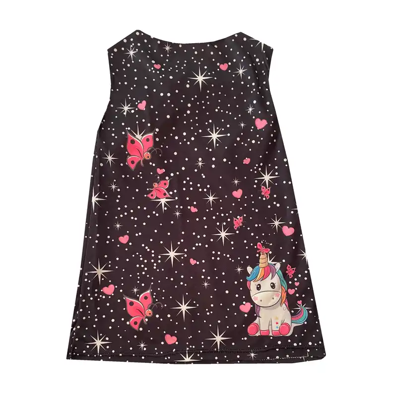 سارافون دخترانه مدل گرلی رنگ مشکی