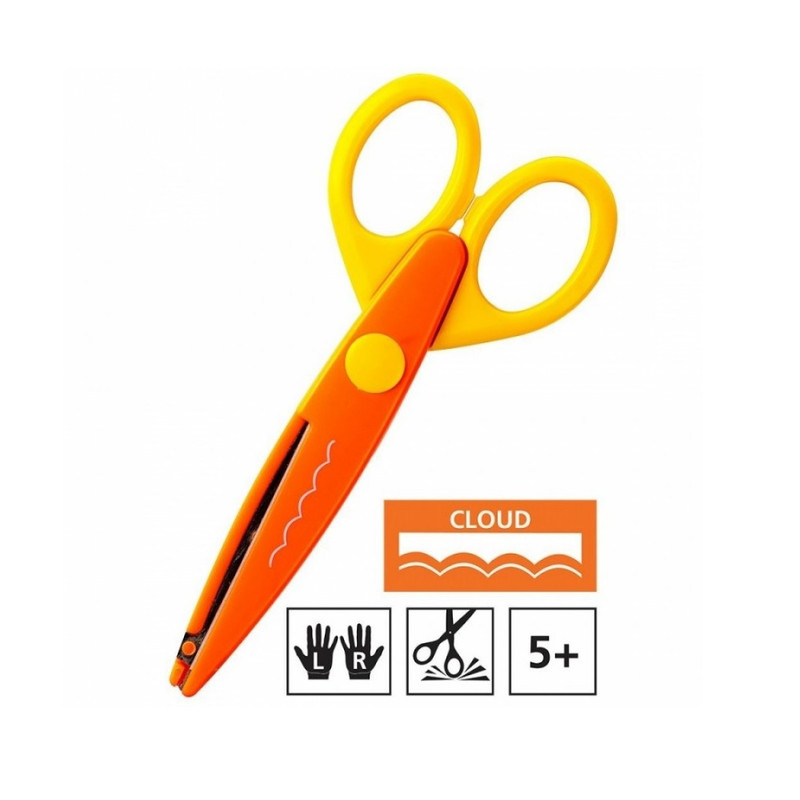 قیچی کانگرو کد KR-53/y4 بسته 4 عددی