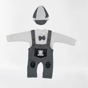 ست سرهمی و کلاه نوزادی مدل m7000