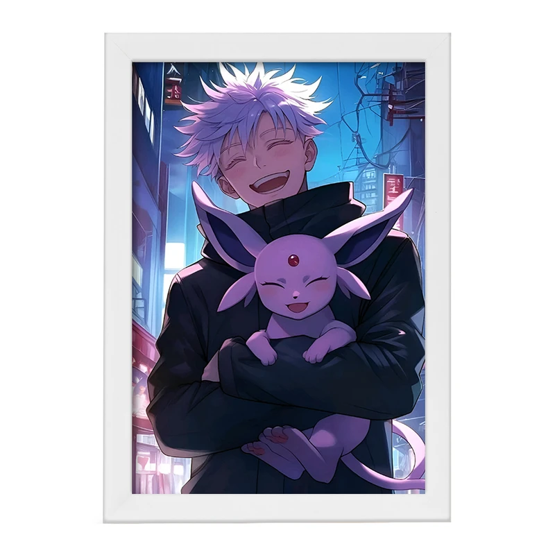 تابلو خندالو مدل انیمه پوکمون کد F9789