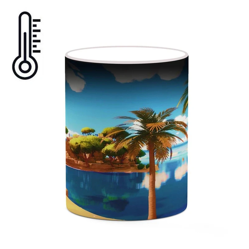 ماگ حرارتی کاکتی مدل بازی The Witness Game کد mgh31185