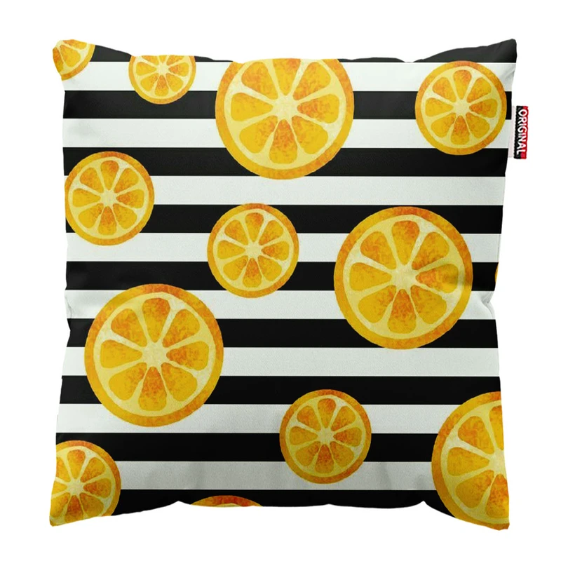  کوسن پاد آفرین طرح میوه سایز 30*30 سانتی متر کد 1046