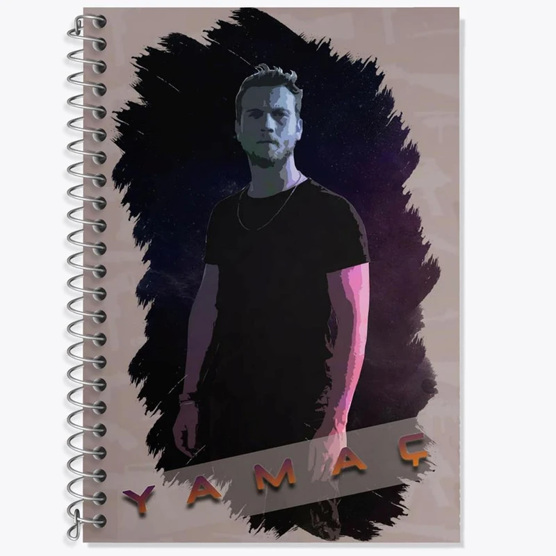 دفتر زبان 50 برگ خندالو مدل دو خط طرح سریال گودال کد 26093