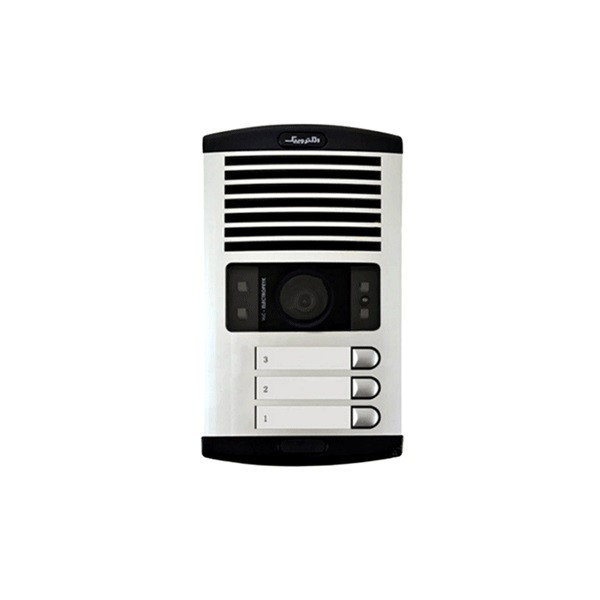 دربازکن تصویری الکتروپیک مدل FD/1086/3/897 سه واحدی به همراه محافظ صفحه نمایش