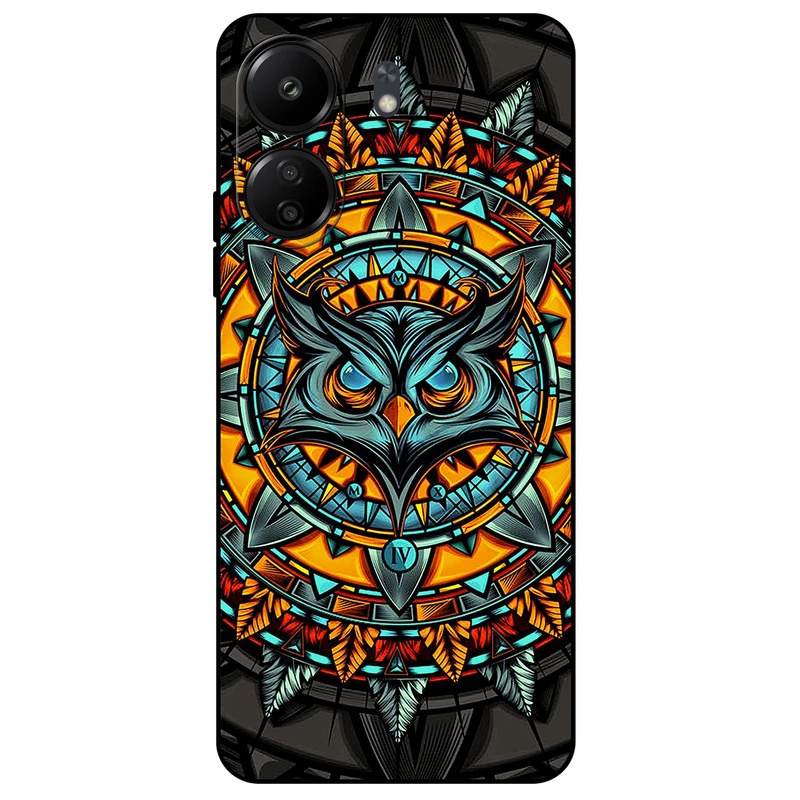 کاور مگافون طرح جغد مدل 1903 مناسب برای گوشی موبایل شیائومی Redmi 13C