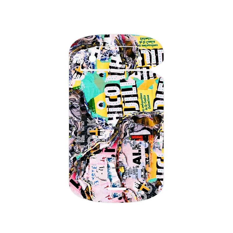 برچسب پوششی ماهوت مدل Collage of Teared Paper مناسب برای گوشی موبایل بلک بری Bold Touch 9900