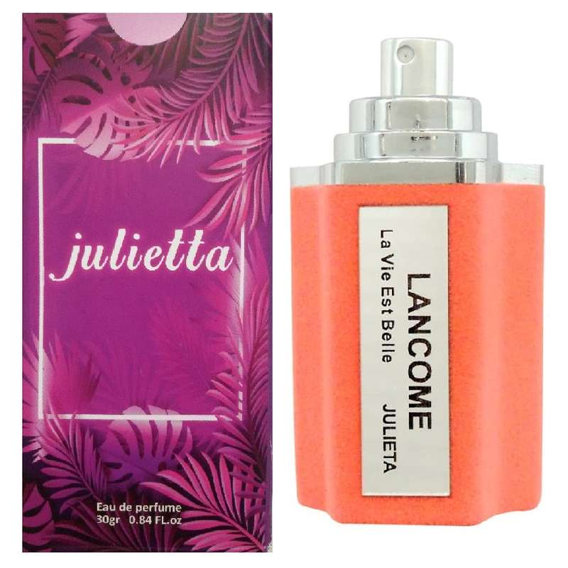 ادو پرفیوم زنانه ژولییتا مدل Lancome La Vie Est Belle حجم 30 میلی لیتر ادو پرفیوم زنانه ژولییتا مدل Lancome La Vie Est Belle حجم 30 میلی لیتر