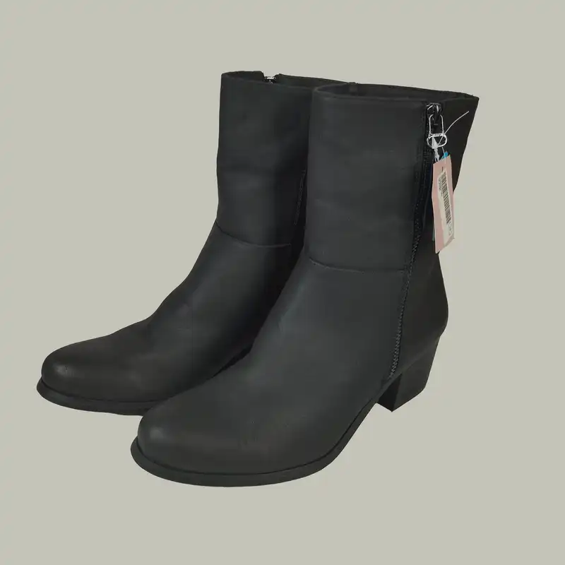 نیم بوت زنانه گرندز بولواردز مدل چرمی