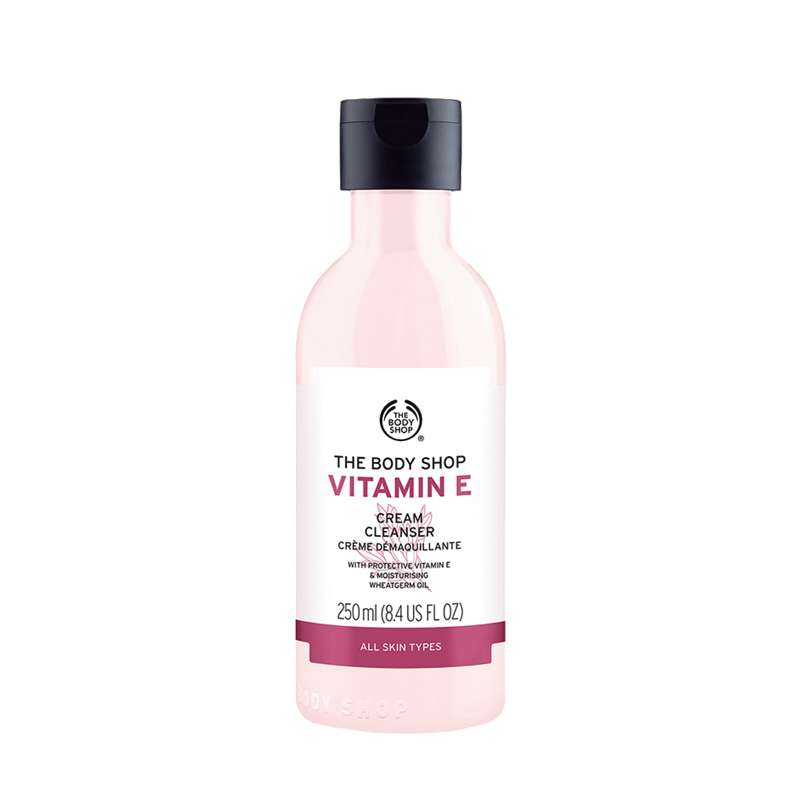 کرم پاک کننده آرایش بادی شاپ مدل Vitamin E حجم 250 میلی لیتر 