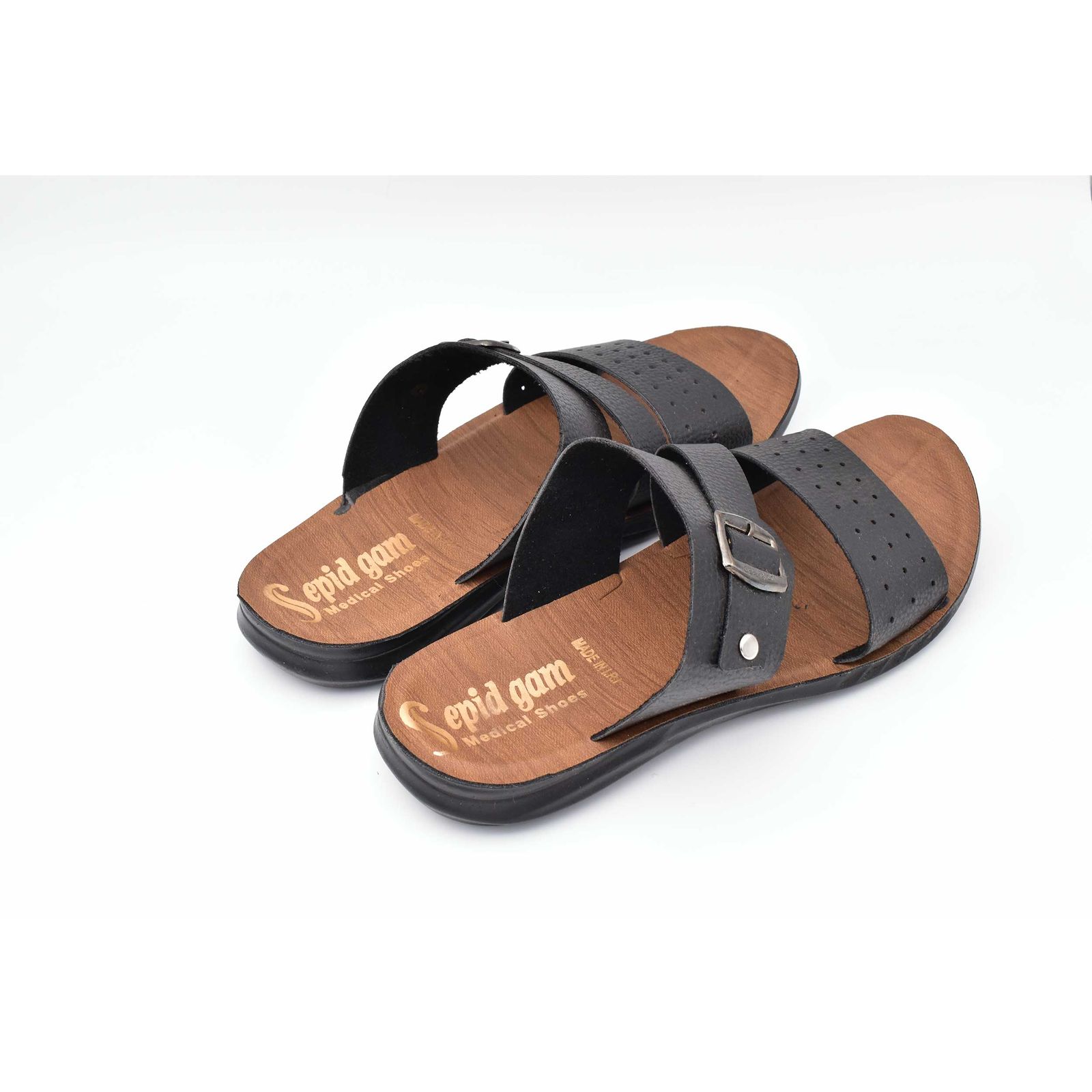 صندل مردانه سپیدگام کد 2-7470 -  - 4