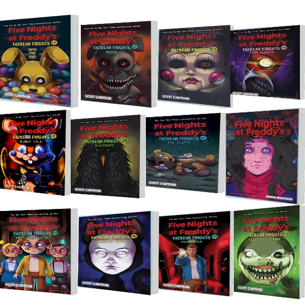 کتاب Five Nights at Freddys Fazbear اثر Scott Cawthon انتشارات آینده کتاب 12 جلدی