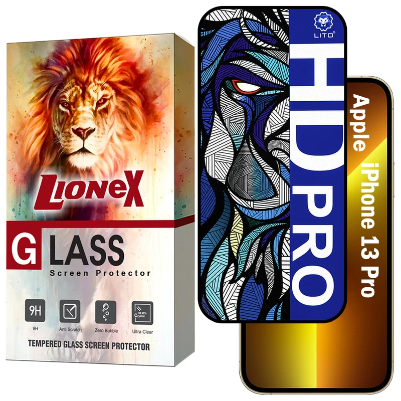 محافظ صفحه نمایش لایونکس مدل LITOHDL مناسب برای گوشی موبایل اپل iPhone 13 Pro