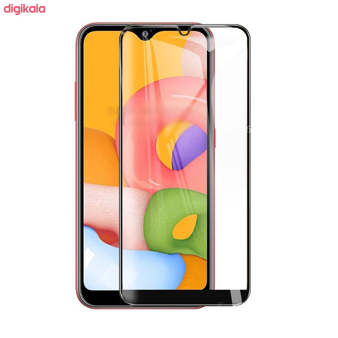 خرید اینترنتی با تخفیف ویژه کاور ری گان مدل AF001 مناسب برای گوشی موبایل سامسونگ Galaxy A01 به همراه محافظ صفحه نمایش