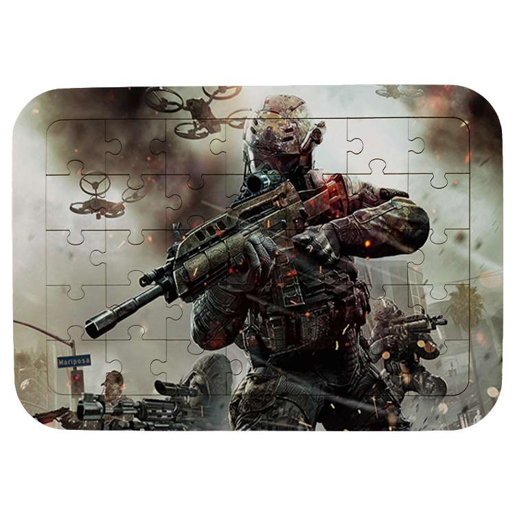 پازل 35 تکه مدل بازی کال آف دیوتی call of duty کد 99