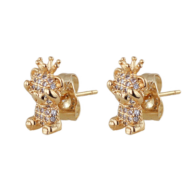 گوشواره زنانه وای اس ایکس مدل تدی کد J682